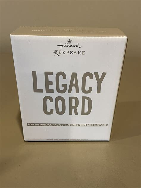 hallmark keepsake legacy cord